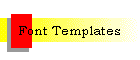 Font Templates